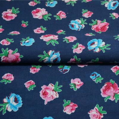 100 cotton voil printed muslin fabric floral cloth