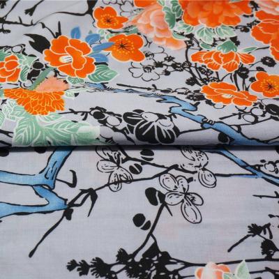 Pushya rayon printed shirt fabric manufacturer