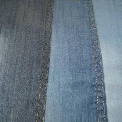 100% tencel slub denim twill fabric