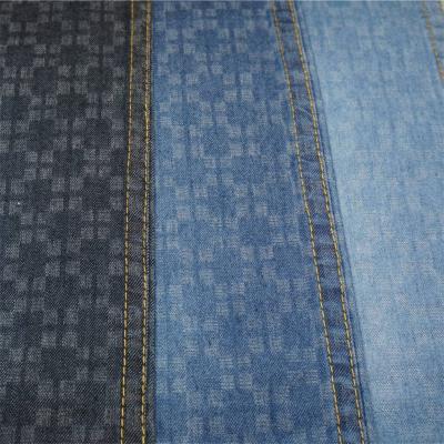 100% cotton jacquard denim fabric