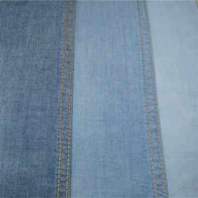 100% C 1/1 plain denim fabric 