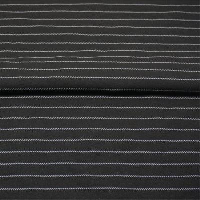  Pin stripe suit fabric with Elastane