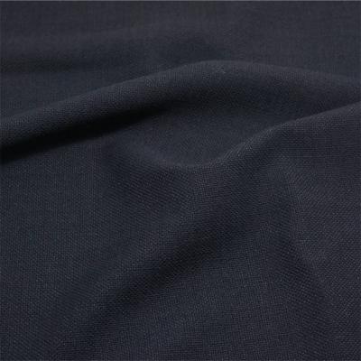 Polyester rayon suiting material in sateen weave