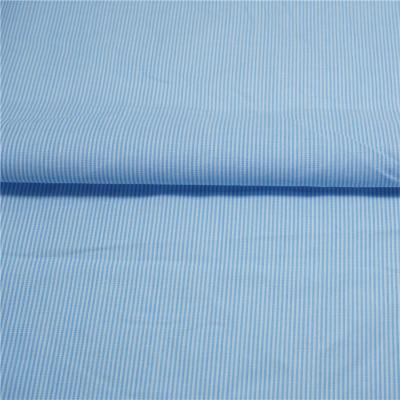 poly cotton blended yarn dyed stripe fabric