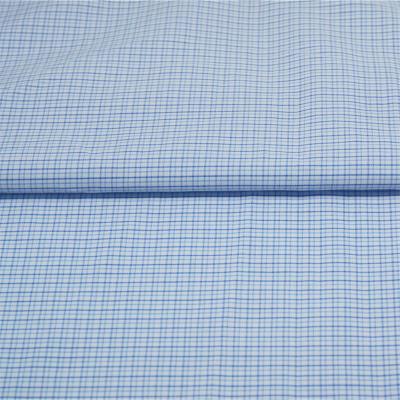 cotton yarn dyed grid check fabric