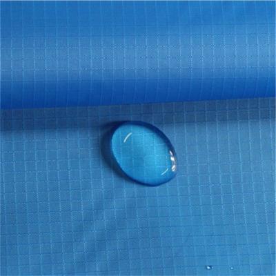210T polyester taffeta waterproof in plaid design