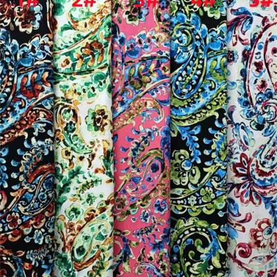 30s 45s rayon printed fabric in ready-made stock for spot delivery - 副本