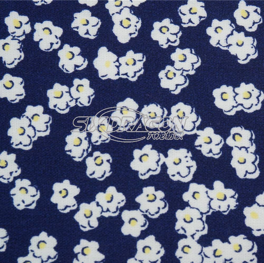 poly cotton print fabric