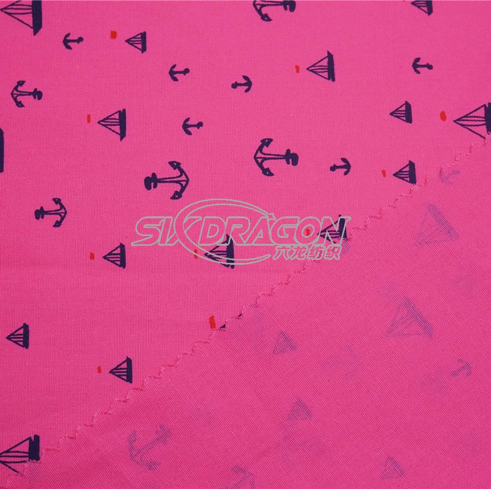 cotton spandex print fabric