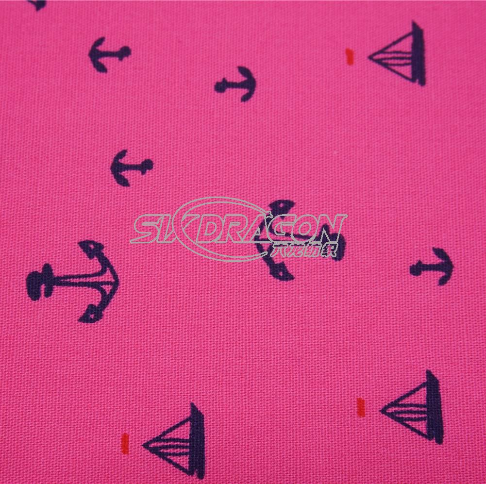 cotton spandex print fabric