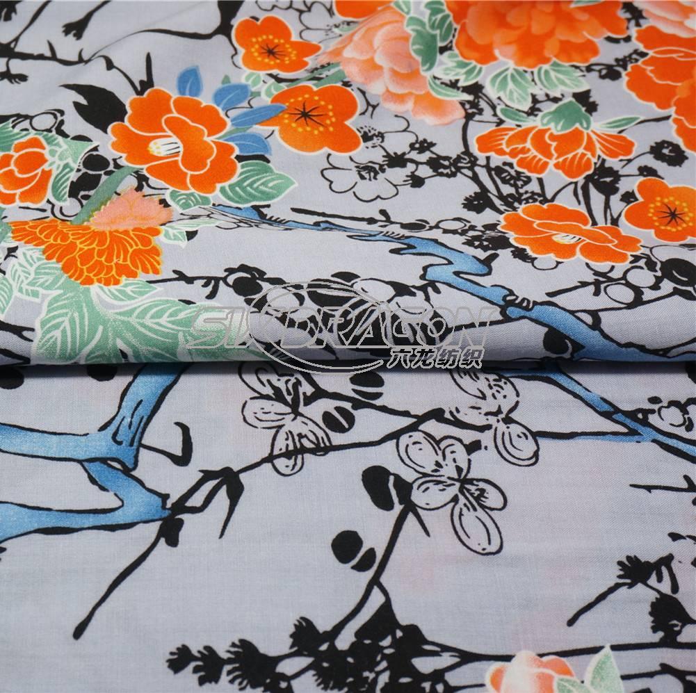 printed rayon fabric