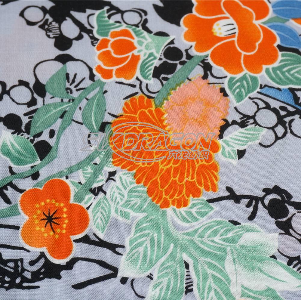 pushya rayon printed shirt fabric