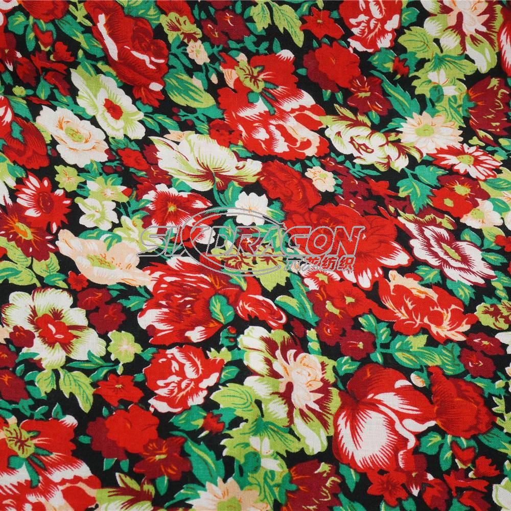 rayon printed shirt fabric