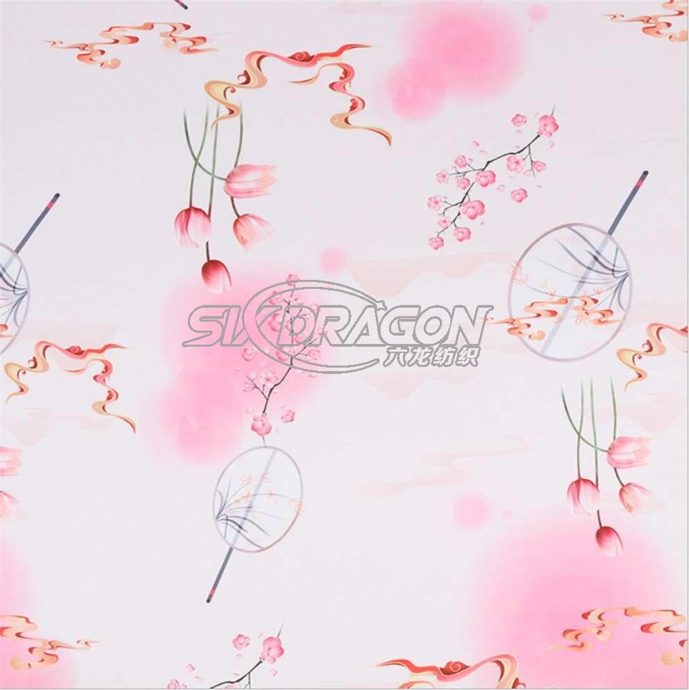 polyester spandex satin fabric